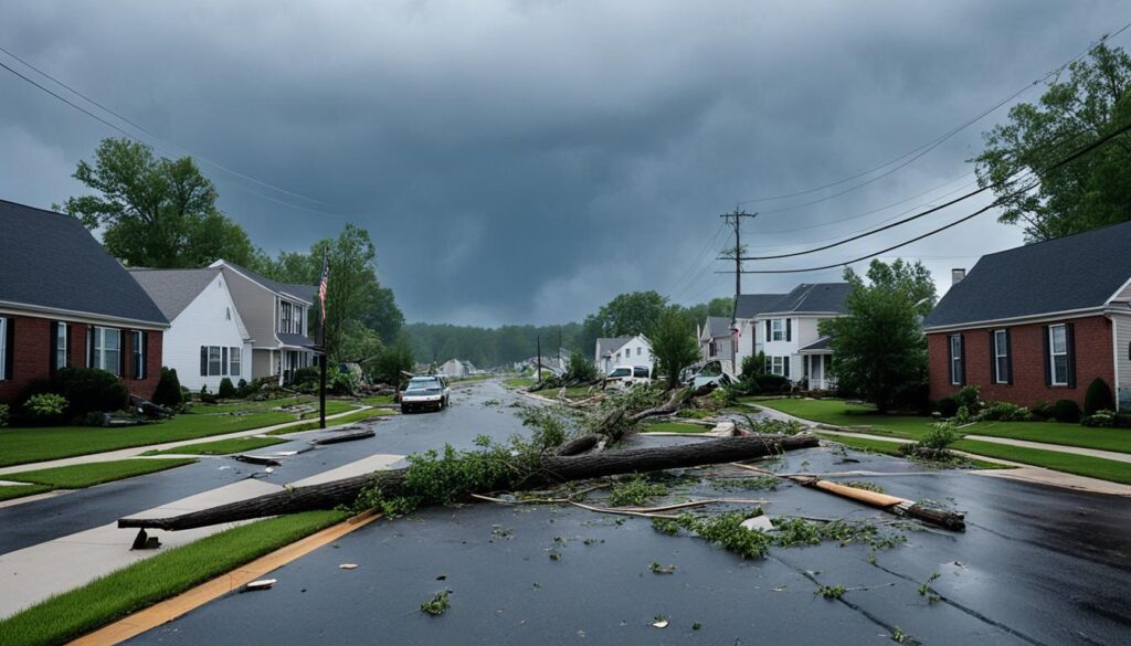Hurricane Byrle power outages