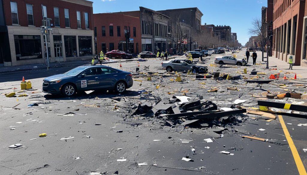 Investigative progress explosion Investigative progress explosion