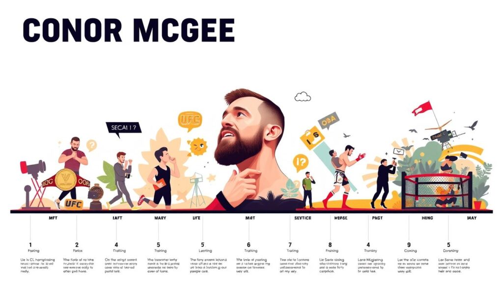 Conor McGregor timeline