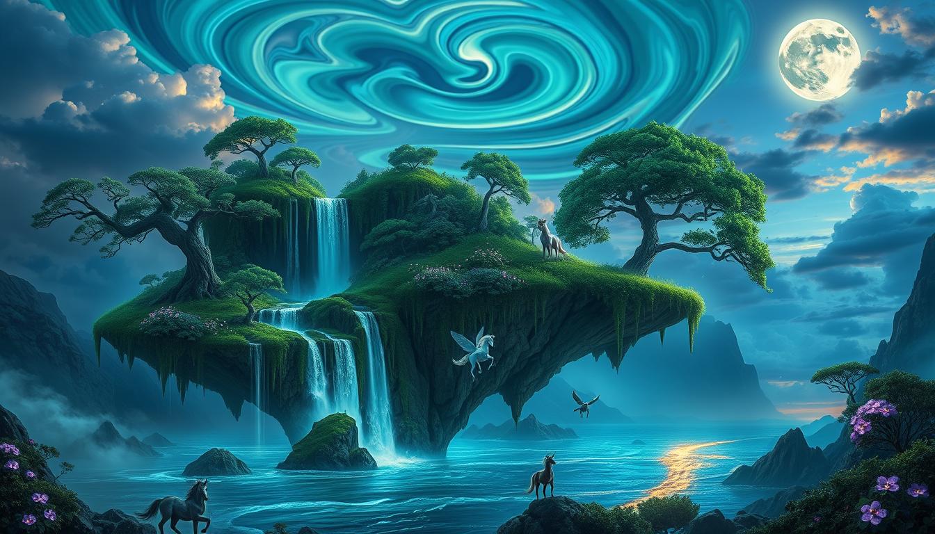 Mythical Realms popular folklore tales - fairy tales - myths
