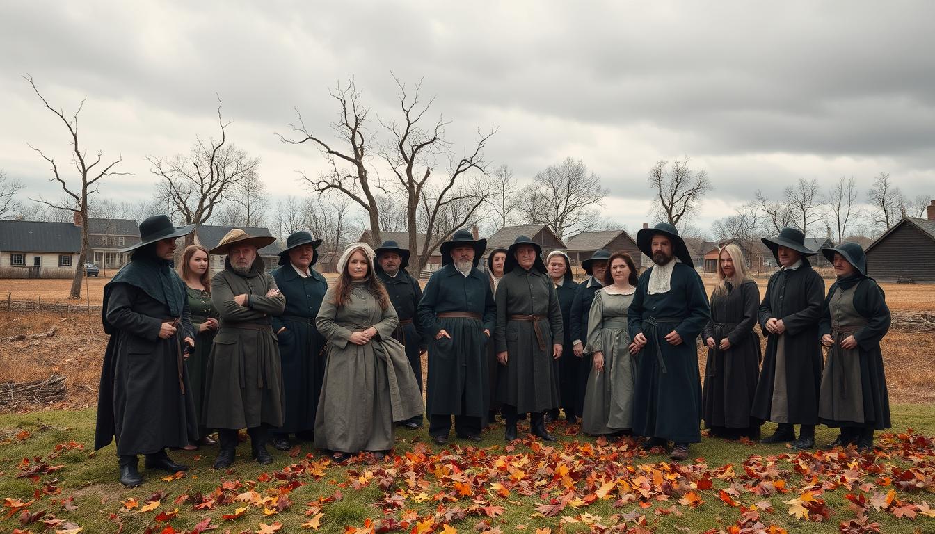 Puritans resisting pagan holidays in early America Celtic traditions
