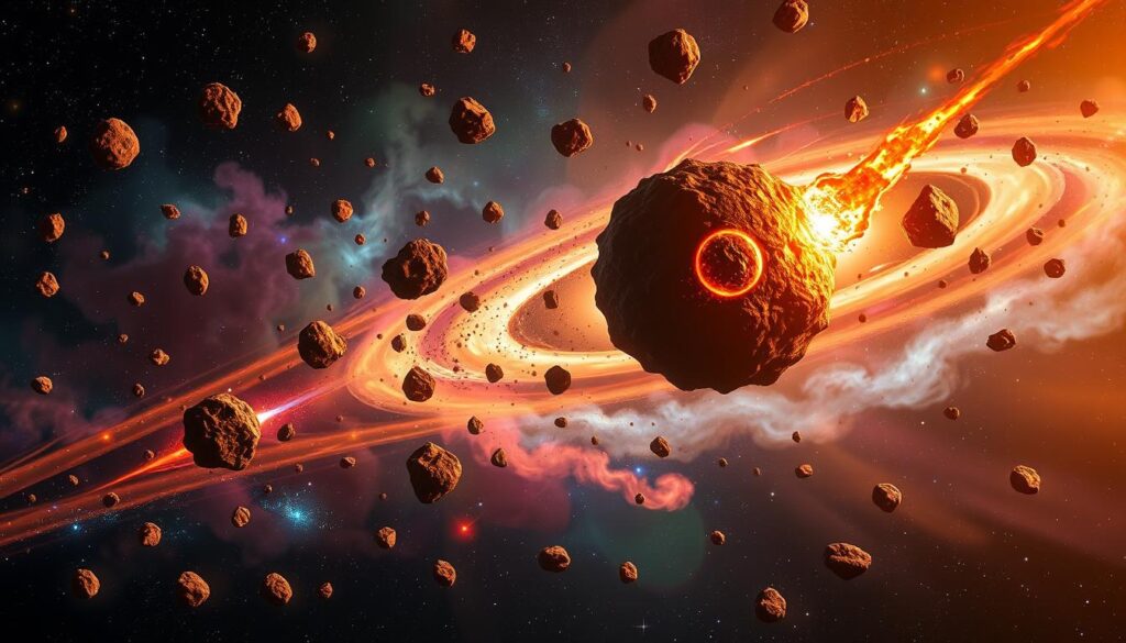 Taurid swarm in the solar system Taurid swarm in the solar system