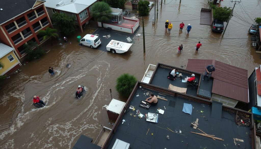 Vulnerable populations during hurricane