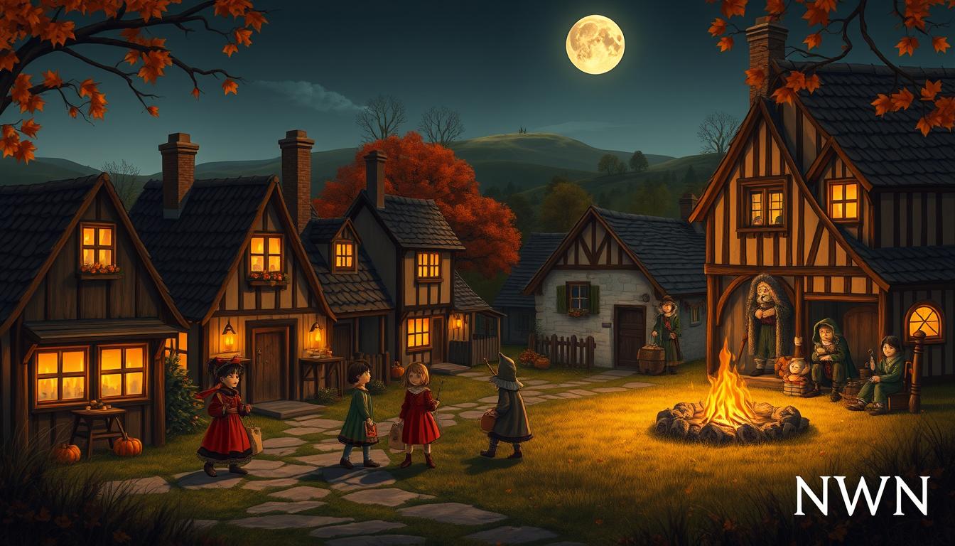 trick-or-treating origins Celtic traditions