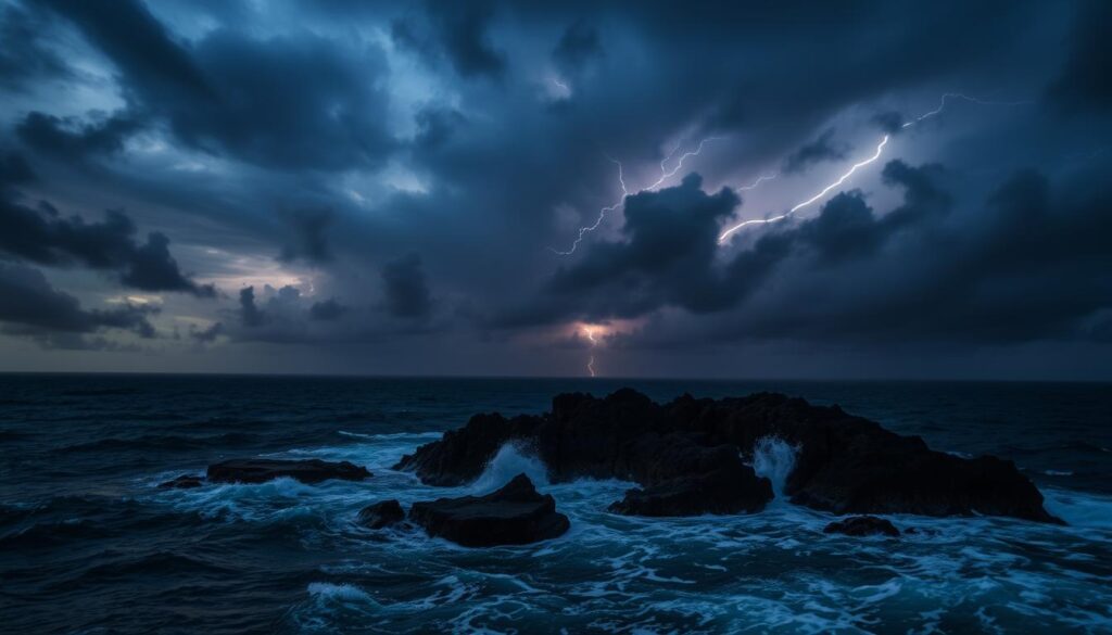 Stormy weather in the Bermuda Triangle