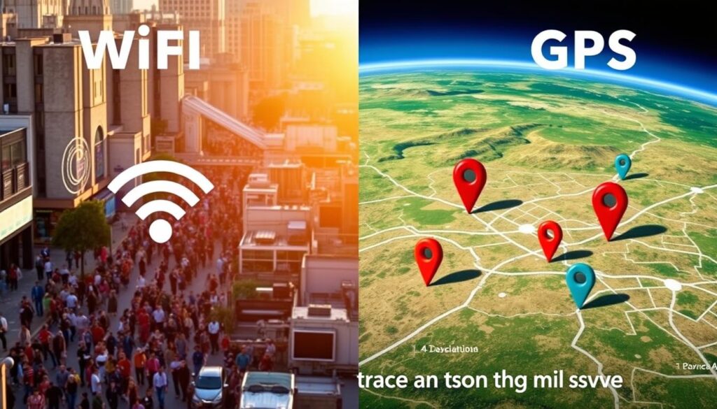 WiFi vs. GPS tracking