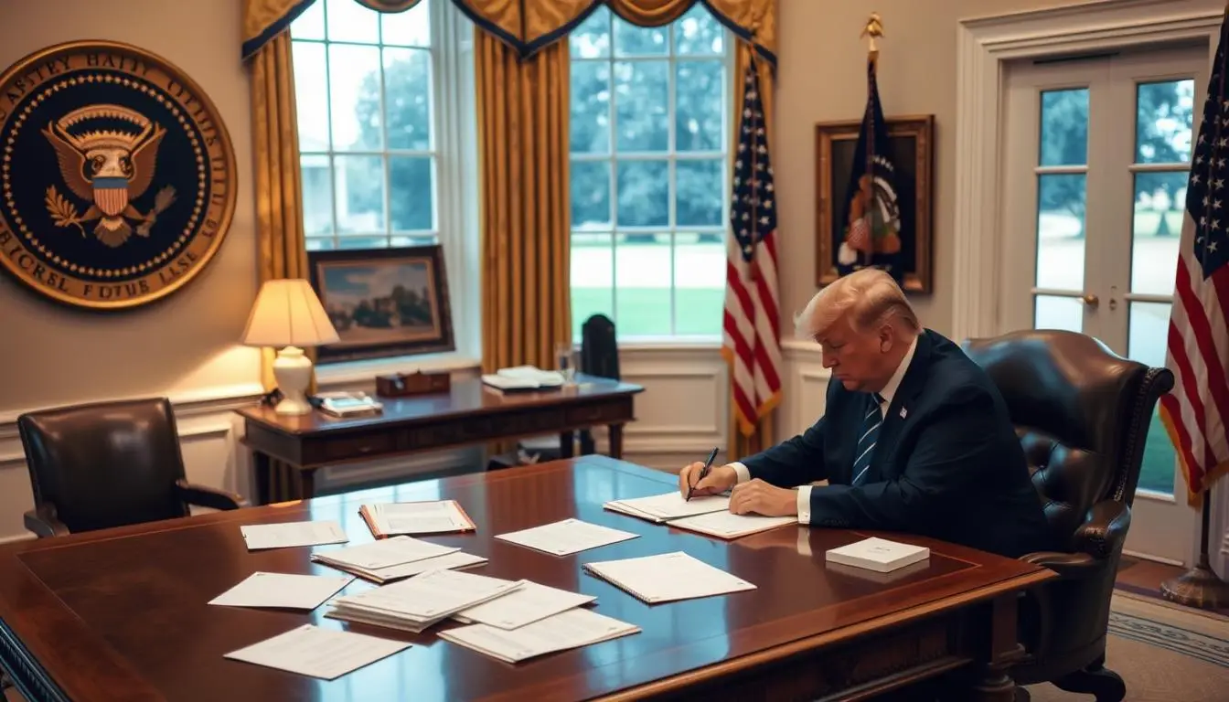 Donald Trump's first 24 hours