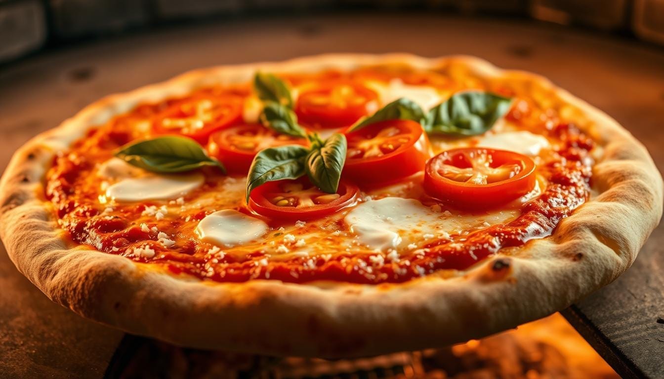 Homemade Margherita Pizza: Crispy Crust, Melty Mozzarella